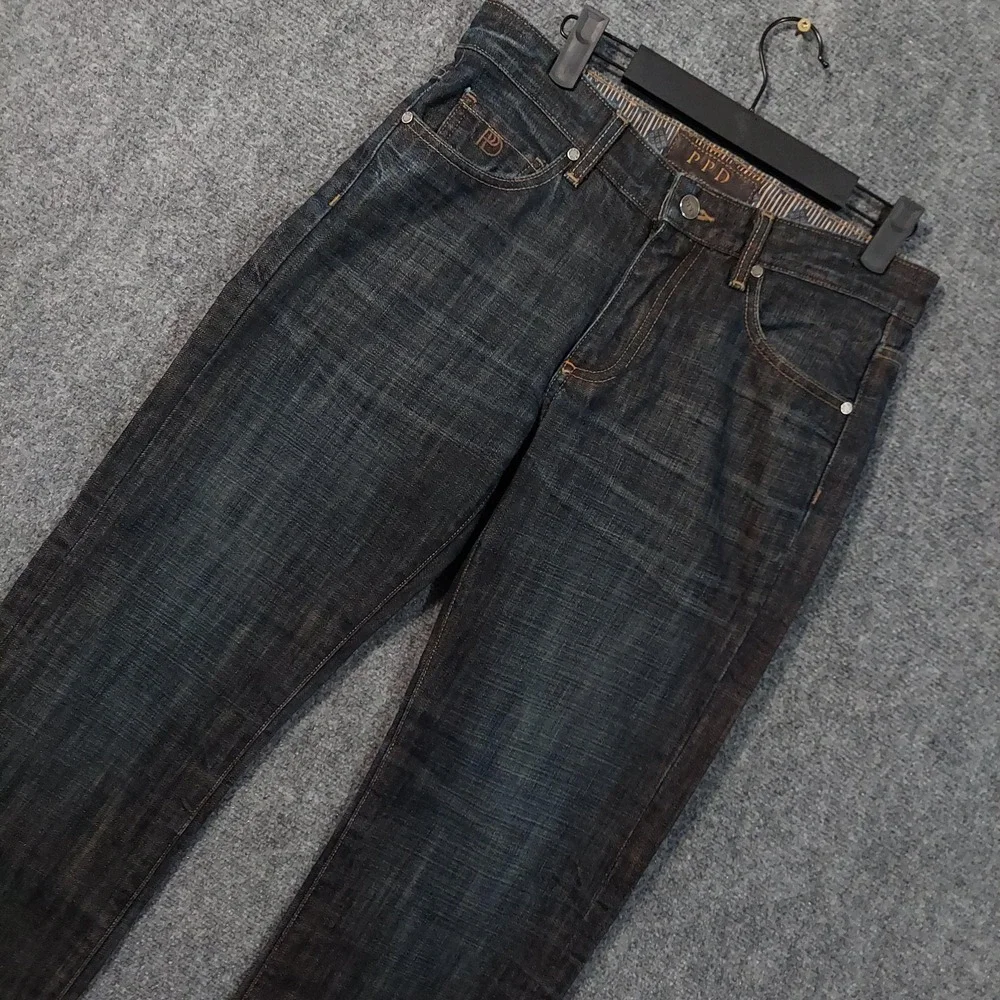 Paige PPD Jeans Mens 29 Blue Dark Wash‎ Doheny Straight Leg Made in USA Denim